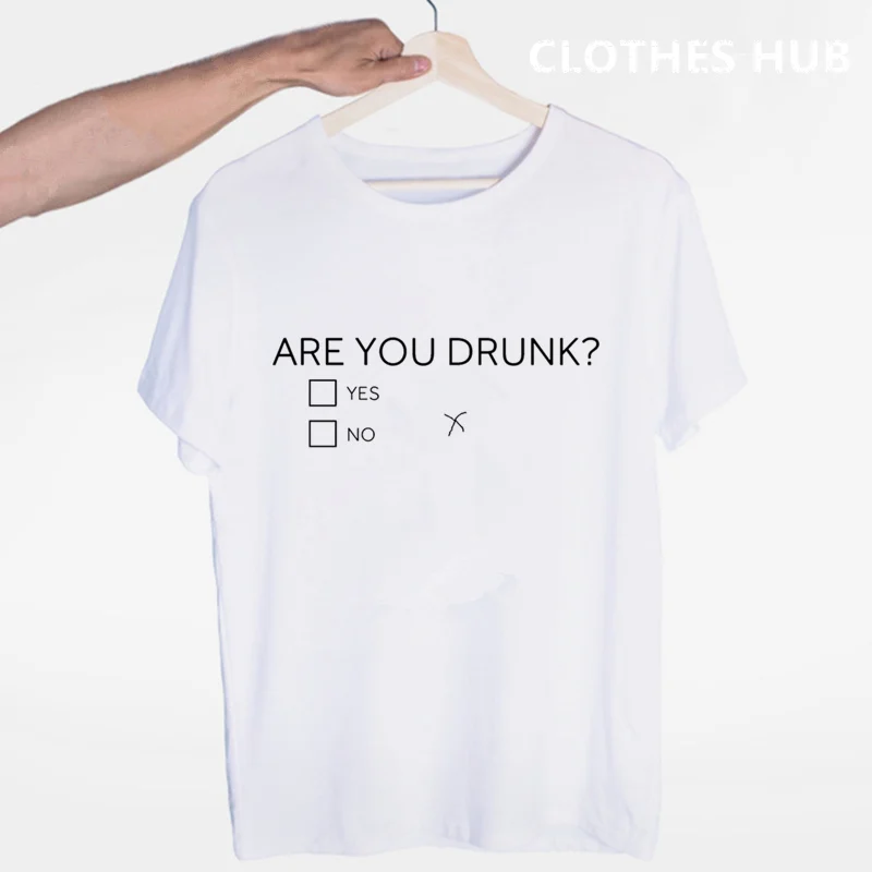 Are You Drunk Funny Alcohol Stag Drinking T-shirt O-Neck Short Sleeves Summer Casual Fashion Unisex Men And Women Tshirt
Are You Drunk Funny Alcohol Stag Drinking T-shirt O-Neck Short Sleeves Summer Casual Fashion Unisex Men And Women Tshirt