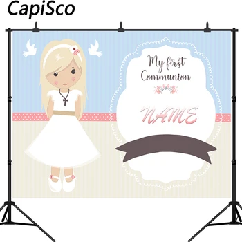 Capisco Photography backdrops first holy communion decoration girl blue stripes dots flower backgrounds custom photobooth
Capisco Photography backdrops first holy communion decoration girl blue stripes dots flower backgrounds custom photobooth