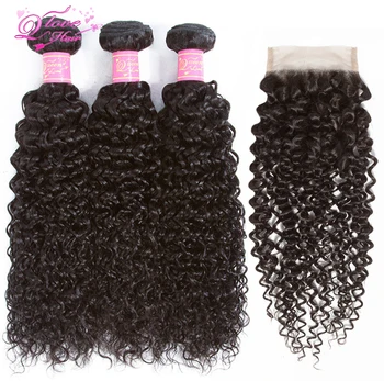Queen Love Hair Malaysian Kinky Curly Hair 3 Bundles With Closure 100% Remy Human Hair Weave Bundles Natural Color Extension
Queen Love Hair Malaysian Kinky Curly Hair 3 Bundles With Closure 100% Remy Human Hair Weave Bundles Natural Color Extension