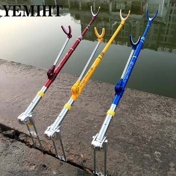 YEMIHT NEW Strong Carbon Fiber Fishing Rod Holder Stand Adjustable Telescoping Fishing Rod Bracket 1.7M 2.1M 2.4M 
YEMIHT NEW Strong Carbon Fiber Fishing Rod Holder Stand Adjustable Telescoping Fishing Rod Bracket 1.7M 2.1M 2.4M
