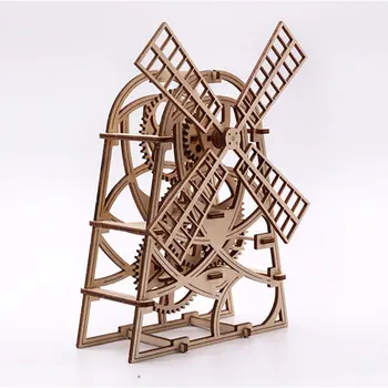 Vintage Mechanical Gear Clockwork Fairytale Windmill Home Decor DIY Crafts Wooden Pendulum Clock Model Kits Decoration for Gift
Vintage Mechanical Gear Clockwork Fairytale Windmill Home Decor DIY Crafts Wooden Pendulum Clock Model Kits Decoration for Gift