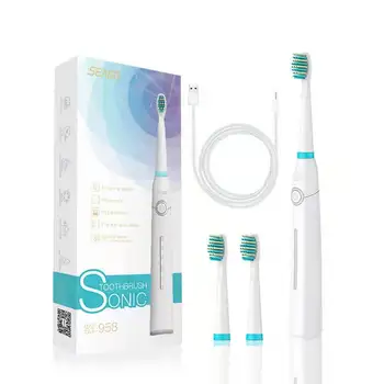 Electric Toothbrush Sonic Wave Rechargeable Top Quality Smart Chip Toothbrush Head Replaceable Whitening Healthy Best Gift !
Electric Toothbrush Sonic Wave Rechargeable Top Quality Smart Chip Toothbrush Head Replaceable Whitening Healthy Best Gift !
