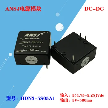 Power Module 5V to 5V Power 3W Output 500ma Isolated Voltage Regulator Module Power HDN3-5S05A1
Power Module 5V to 5V Power 3W Output 500ma Isolated Voltage Regulator Module Power HDN3-5S05A1