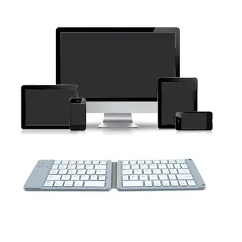 Wireless Bluetooth Foldable Mini Keyboard Tablet Cellphone Computer Universal Keyboards Travel Magnetic Folding Keypad
Wireless Bluetooth Foldable Mini Keyboard Tablet Cellphone Computer Universal Keyboards Travel Magnetic Folding Keypad