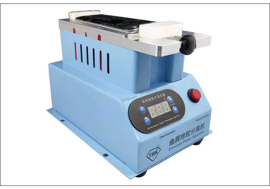 Multi-function screen degluing separator Manual heating separator LIQUID crystal Split burst screen repair machine TBK 998 220V
Multi-function screen degluing separator Manual heating separator LIQUID crystal Split burst screen repair machine TBK 998 220V