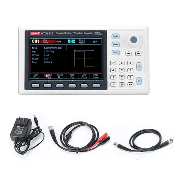 Signal Generator 200MS/s 30Mhz Function Arbitrary Waveform Generator Signal Source Dual Channel 14bits Frequency Meter UTG932E
Signal Generator 200MS/s 30Mhz Function Arbitrary Waveform Generator Signal Source Dual Channel 14bits Frequency Meter UTG932E