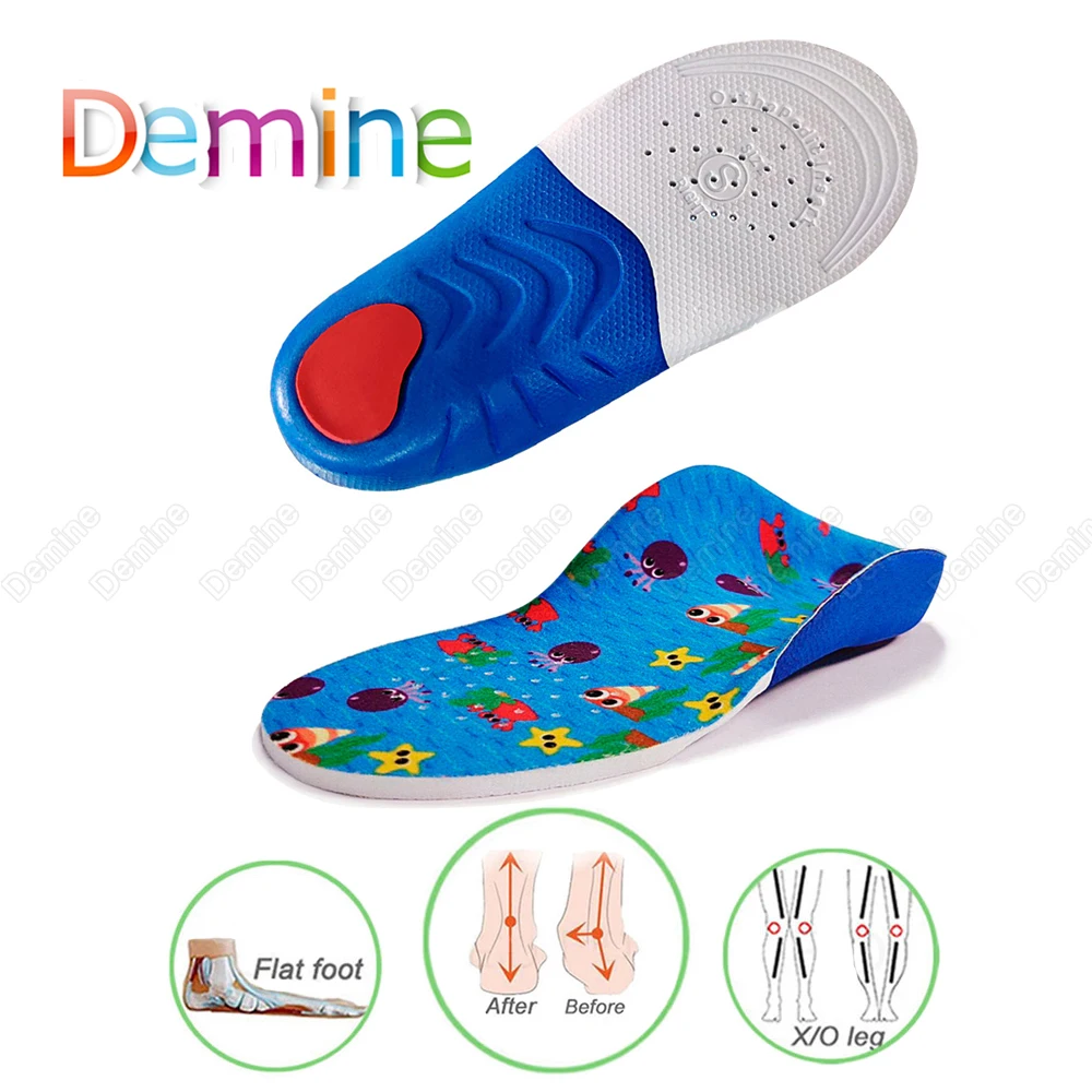 Demine EVA Orthotic Insole for Kids Children OX-Legs Flat Feet Arch Support Orthopedic Insoles Shoes Sole Foot Care Inserts Pads
Demine EVA Orthotic Insole for Kids Children OX-Legs Flat Feet Arch Support Orthopedic Insoles Shoes Sole Foot Care Inserts Pads