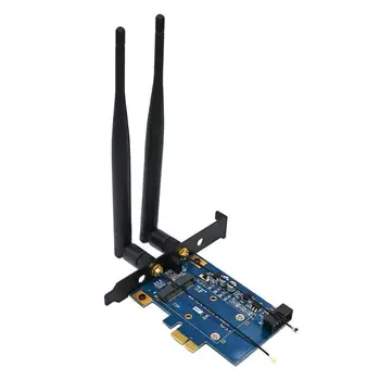 PCI-E to Mini PCI Express Adapter Mini Card with SIM Card Slot for WiFi Module Plug and Play Convenient and Quick Operate
PCI-E to Mini PCI Express Adapter Mini Card with SIM Card Slot for WiFi Module Plug and Play Convenient and Quick Operate