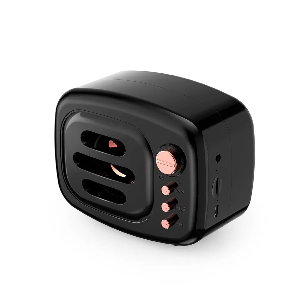 Ouhaobin Bluetooth динамик Портативный беспроводной стерео для SD карты FM Динамик