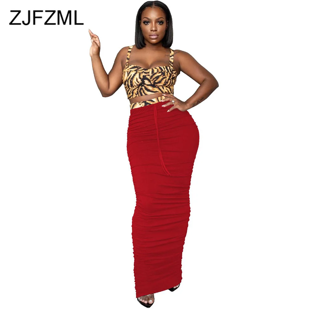 Leopard Splicing Vintage Pleated Long Skirt Women Fashion High Waist Bandage Club Party Skirt Office Lady Black Red Sheath Skirt
Leopard Splicing Vintage Pleated Long Skirt Women Fashion High Waist Bandage Club Party Skirt Office Lady Black Red Sheath Skirt