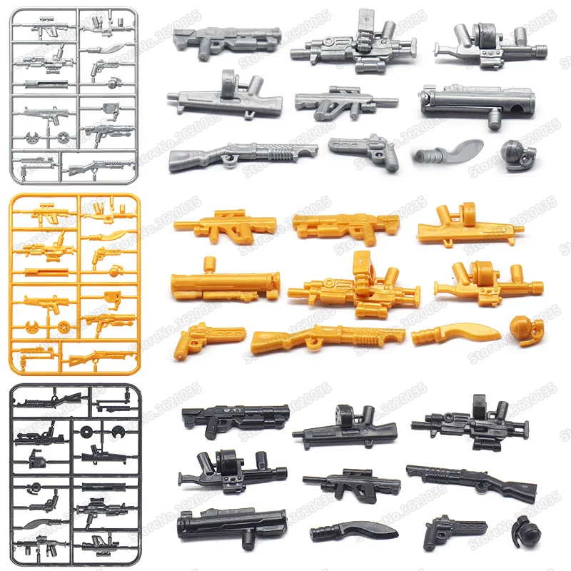 Legoinglys ww2 Military Weapons Gun Set Model Figures Building Block Equipment Army Diy Battlefield Moc Child Christmas Gift Toy
Legoinglys ww2 Military Weapons Gun Set Model Figures Building Block Equipment Army Diy Battlefield Moc Child Christmas Gift Toy