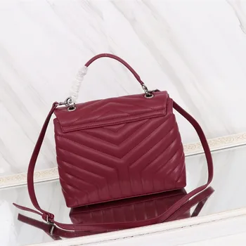 Women's Luxury Designer Genuine Leather Qulited Elegant Shoulder Bag Shoulder Flap Handbag Daily Office 26cm with Handle Strap
Women's Luxury Designer Genuine Leather Qulited Elegant Shoulder Bag Shoulder Flap Handbag Daily Office 26cm with Handle Strap