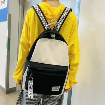 Nylon cloth backpack 2020 new student school bag leisure sports backpack large capacity lightweight breathable travel backpack 
Nylon cloth backpack 2020 new student school bag leisure sports backpack large capacity lightweight breathable travel backpack