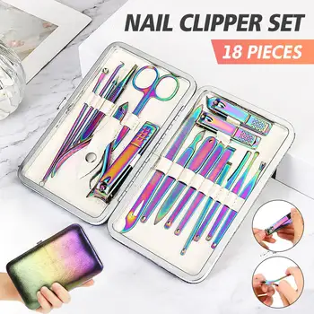 18pcs Set Nail Care Nail Clippers Stainless Steel Nail Cutter Clippers Manicure Beauty Tool Nail Cutter Pedicure Finger Toe
18pcs Set Nail Care Nail Clippers Stainless Steel Nail Cutter Clippers Manicure Beauty Tool Nail Cutter Pedicure Finger Toe