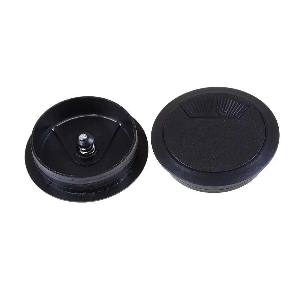 ZLinKJ 2PCS/set Black Best Promotion 60mm Computer Desk Grommet Table Cable Outlet Port Surface Wire Hole Cover Durable
ZLinKJ 2PCS/set Black Best Promotion 60mm Computer Desk Grommet Table Cable Outlet Port Surface Wire Hole Cover Durable
