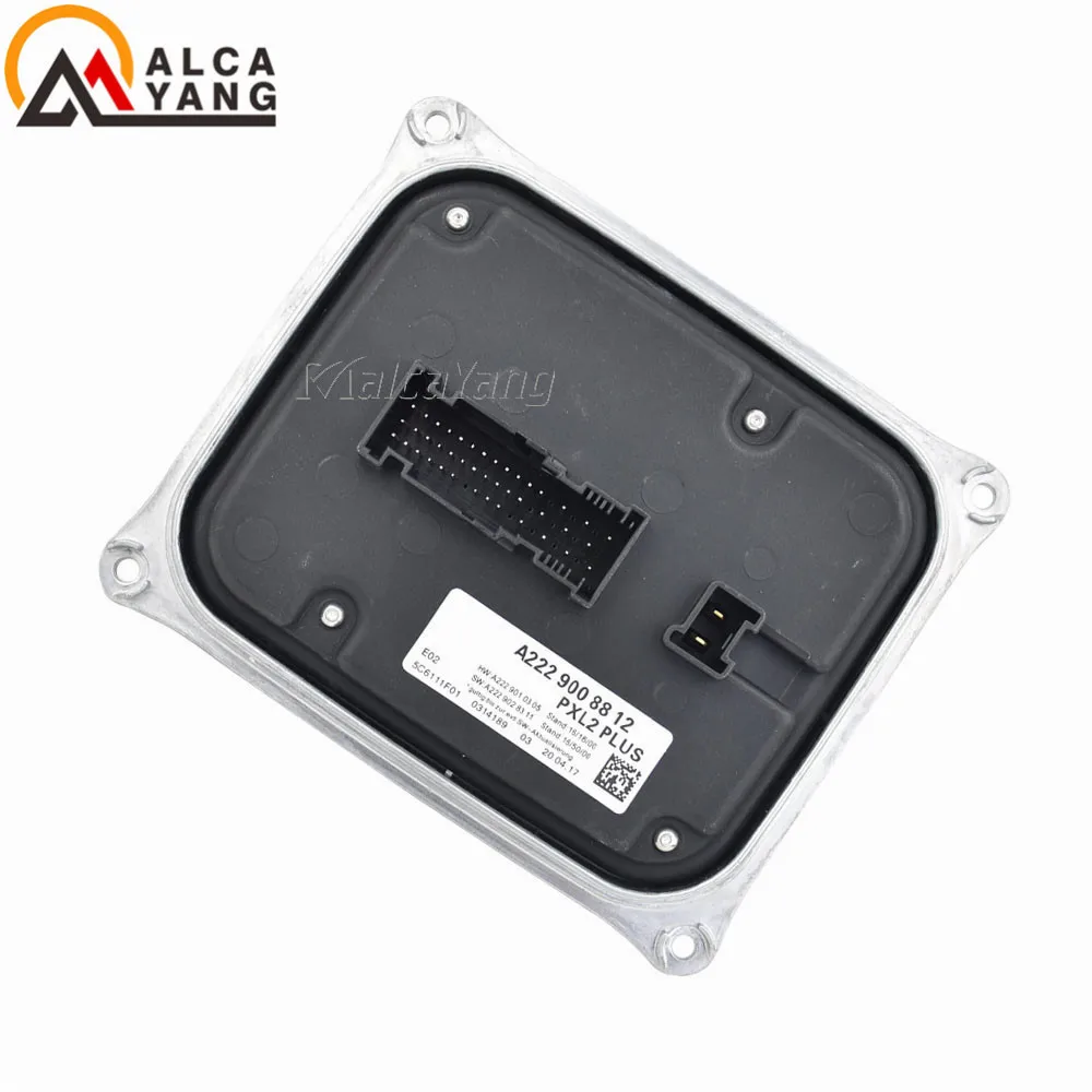 A2229008812 Headlight LED Power Module Control Unit for Mercede s Benz S Class W222 w205 PXL 2 PLUS Insert Computer Ballast ECU
A2229008812 Headlight LED Power Module Control Unit for Mercede s Benz S Class W222 w205 PXL 2 PLUS Insert Computer Ballast ECU