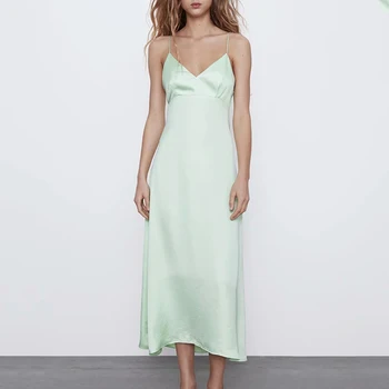 Foridol Casual Backless Maxi Dress Summer Women Green Dress Holiday Boho Beach Dress Vestidos Long Sundress 2020
Foridol Casual Backless Maxi Dress Summer Women Green Dress Holiday Boho Beach Dress Vestidos Long Sundress 2020