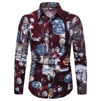 New Spring Men Casual Shirts Fashion Long Sleeve Brand Printed Button-Up Formal Business Polka Dot Floral Men Floral Shirt M-5XL
New Spring Men Casual Shirts Fashion Long Sleeve Brand Printed Button-Up Formal Business Polka Dot Floral Men Floral Shirt M-5XL