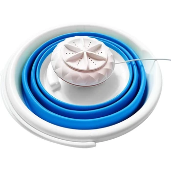 Portable Mini Tub Washing Machine,Foldable Personal Compact Ultrasonic Turbines Rotating Washer USB Powered for Travel
Portable Mini Tub Washing Machine,Foldable Personal Compact Ultrasonic Turbines Rotating Washer USB Powered for Travel