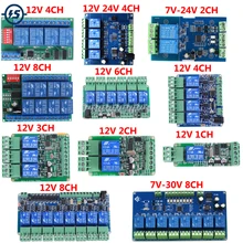 RS485 Modbus-RTU Relay Module Switch Controller for Arduino 12V 24V 1CH 2CH 3CH 4CH 6CH 8CH
RS485 Modbus-RTU Relay Module Switch Controller for Arduino 12V 24V 1CH 2CH 3CH 4CH 6CH 8CH
