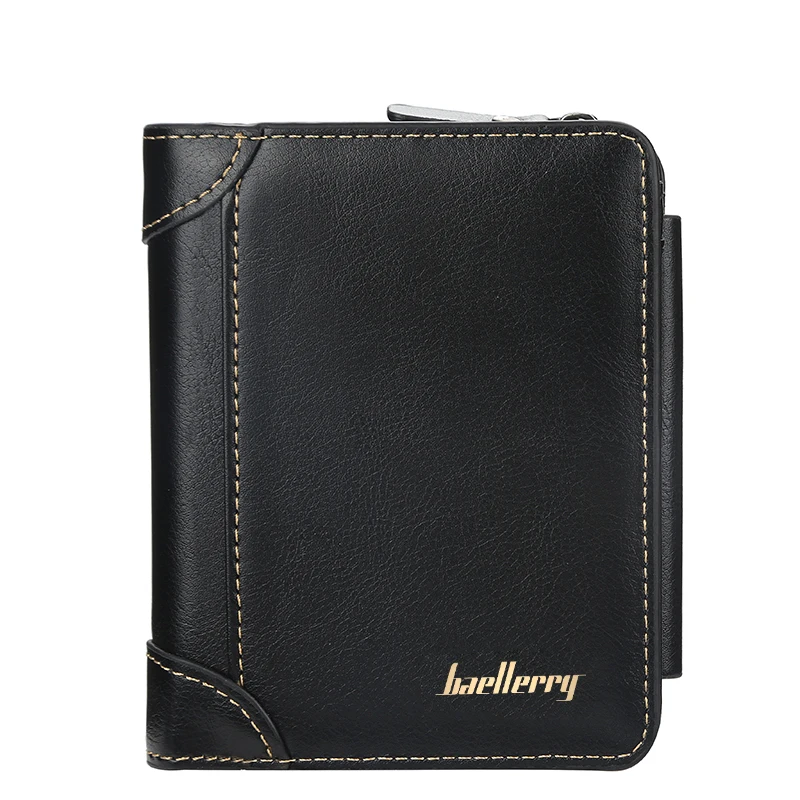 New style men's wallet Korean three-fold vertical zipper buckle coin purse short multi-function wallet
New style men's wallet Korean three-fold vertical zipper buckle coin purse short multi-function wallet