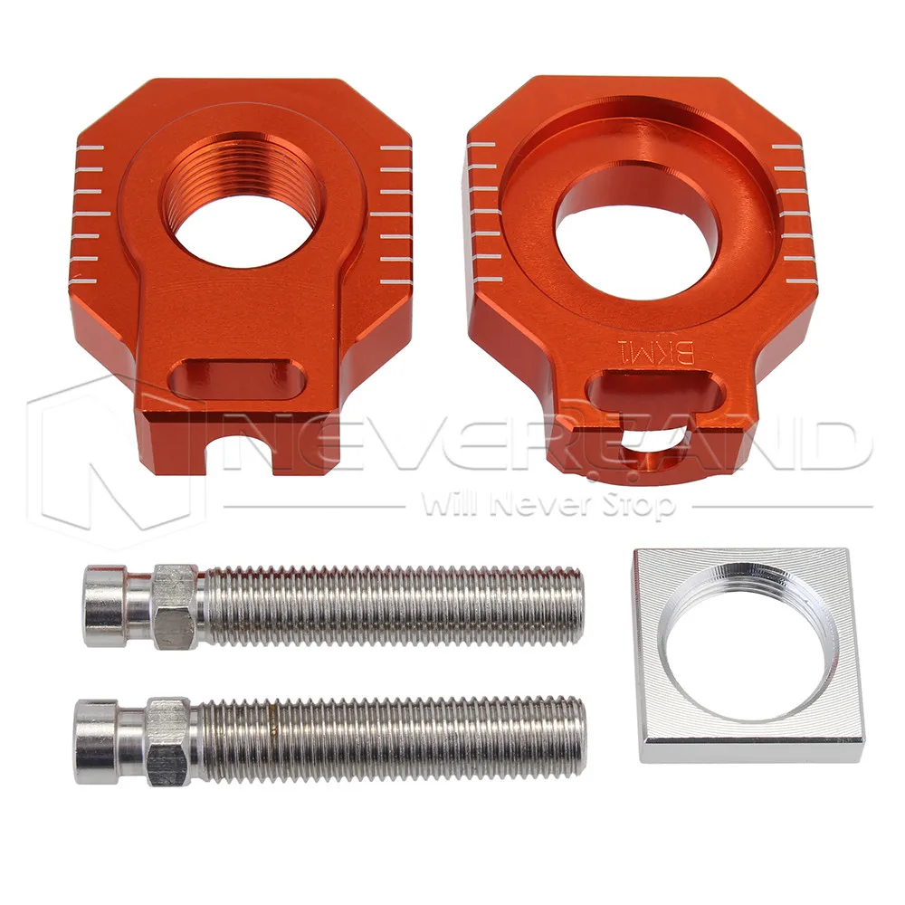 Orange CNC Motorcycle Billet Rear Axle Blocks Spindle Chain Adjuster Block for KTM 125-530 EXC/EXC-F/XC-W/XCF-W 2007-2016 D4
Orange CNC Motorcycle Billet Rear Axle Blocks Spindle Chain Adjuster Block for KTM 125-530 EXC/EXC-F/XC-W/XCF-W 2007-2016 D4