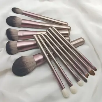 Xi Mo 12 Small Grape Purple Makeup Brush Full Set Brush Eyeshadow Brush Beginners Natural Wool Makeup Tool Brush Suit
Xi Mo 12 Small Grape Purple Makeup Brush Full Set Brush Eyeshadow Brush Beginners Natural Wool Makeup Tool Brush Suit