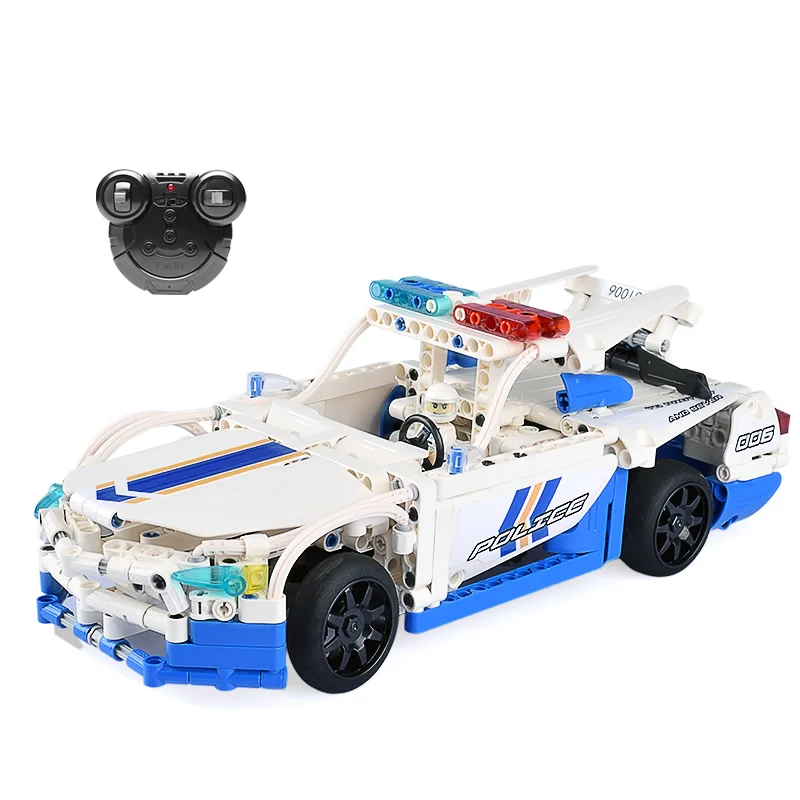 Cada C51006 Technics remote radio control police super sports car building block policeman model brick for kids
Cada C51006 Technics remote radio control police super sports car building block policeman model brick for kids