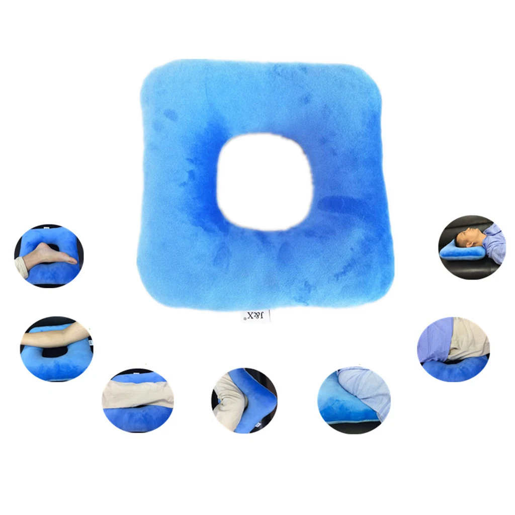 Velvet Anti Bedsore Cushion Seat Chair Wheelchair Pillow for Hip Leg Arm Back Pain Sciatic Nerve Pain Stiffness Relief Velvet Anti Bedsore Cushion Seat Chair Wheelchair Pillow for Hip Leg Arm Back Pain Sciatic Nerve Pain Stiffness Relief