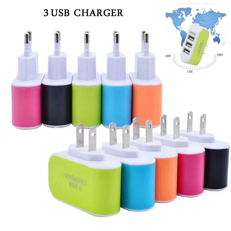 3.1A 3USB Candy Charger Plug Save Socket Space Family Utility Safety Plug Mobile Phone Charger US/EU For iPhone Xiaomi MOTO Sony
3.1A 3USB Candy Charger Plug Save Socket Space Family Utility Safety Plug Mobile Phone Charger US/EU For iPhone Xiaomi MOTO Sony