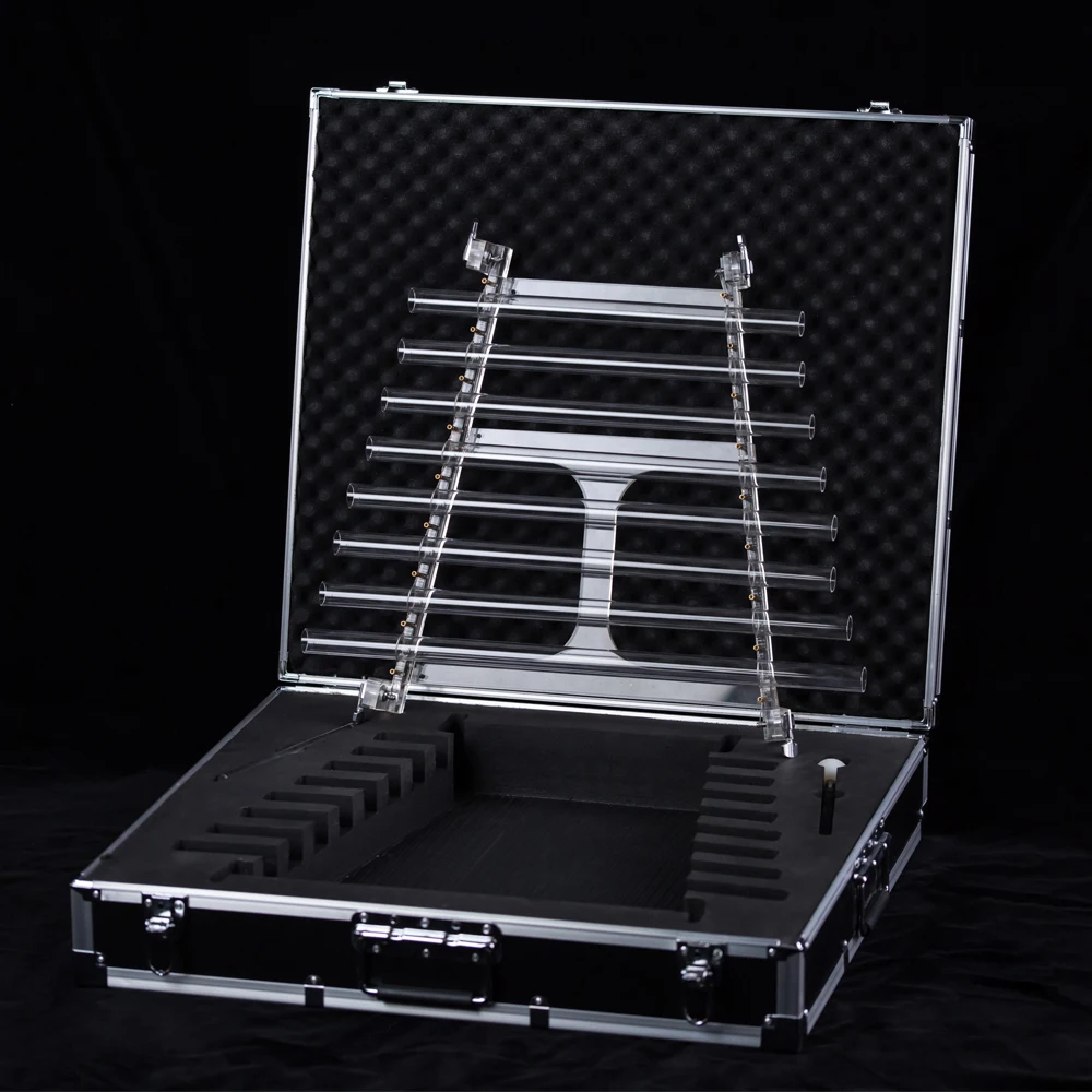 crystal harp singing with beautiful and perfect sound CDEFGAB note with free aluminum alloy box
crystal harp singing with beautiful and perfect sound CDEFGAB note with free aluminum alloy box
