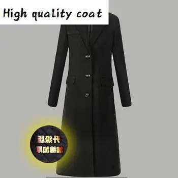 Men's Hot New Korean Slim Suit Collar Long Woollen Coat Male Knee-length Trench Coat Men Fashion Personality Jackets M-4xl
Men's Hot New Korean Slim Suit Collar Long Woollen Coat Male Knee-length Trench Coat Men Fashion Personality Jackets M-4xl