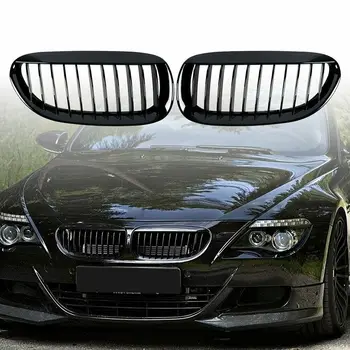 Car styling Car Replacement Gloss Black Front Grilles Right & Left for BMW 6 Series E63 2006 2007 2008 2009 2010
Car styling Car Replacement Gloss Black Front Grilles Right & Left for BMW 6 Series E63 2006 2007 2008 2009 2010