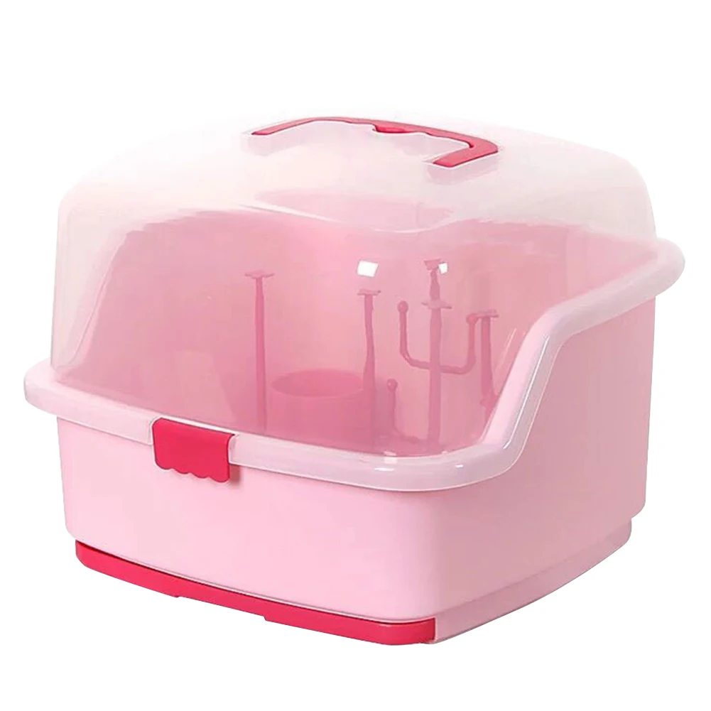Container With Cover Baby Anti Dust Portable Box Dinnerware Organizer Feeding Nursing Nipple Storage Drying Shelf Bottle Rack
Container With Cover Baby Anti Dust Portable Box Dinnerware Organizer Feeding Nursing Nipple Storage Drying Shelf Bottle Rack