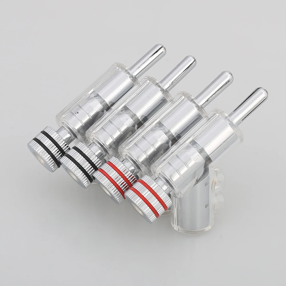 Audiocrast Hi-End Rhodium Plated LOCK SPEAKER CABLE BANANA PLUG CONNECTOR DIY Speaker Cable
Audiocrast Hi-End Rhodium Plated LOCK SPEAKER CABLE BANANA PLUG CONNECTOR DIY Speaker Cable