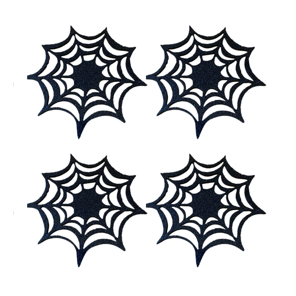 2pcs/4pcs/6pcs Cup Mat Spider Web Pad Bar Mug Placemats Coasters Halloween Table Decoration Anti Slip Insulated Pad
2pcs/4pcs/6pcs Cup Mat Spider Web Pad Bar Mug Placemats Coasters Halloween Table Decoration Anti Slip Insulated Pad