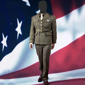 1/6 Scale Male Figure Accessory clothing United States Captain World War II Golden Age Doll Military uniform set Fit 12" Body
1/6 Scale Male Figure Accessory clothing United States Captain World War II Golden Age Doll Military uniform set Fit 12" Body
