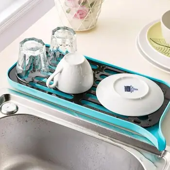 Drain Rack Plastic Dish Drainer Dryer Tray Large Sink Drying Rack Worktop Kitchen Organizer Water Filter Tray For Dishes Fruit
Drain Rack Plastic Dish Drainer Dryer Tray Large Sink Drying Rack Worktop Kitchen Organizer Water Filter Tray For Dishes Fruit