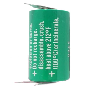 Original CR 1/2AA 3V CR 14250 PLC Industrial Lithium CNC Battery with Welding Feet Pins for Varta CR1/2AA CR14250 Battery
Original CR 1/2AA 3V CR 14250 PLC Industrial Lithium CNC Battery with Welding Feet Pins for Varta CR1/2AA CR14250 Battery