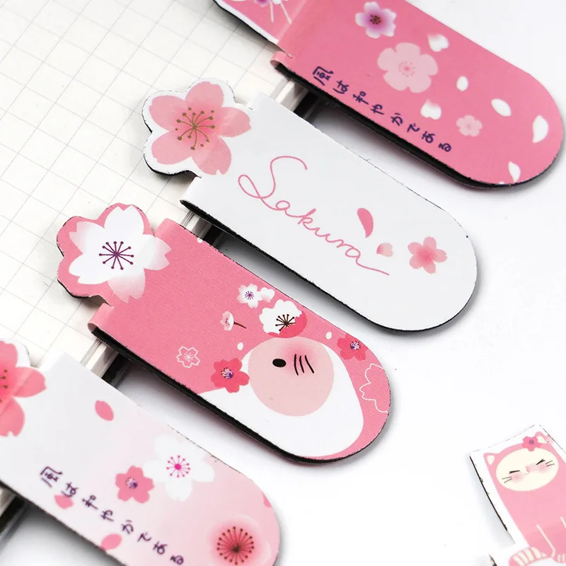 Cute Sakura Magnetic Bookmarks 3 Into Mini Marker Page Marks Flip Magnet Book Folder Paper Book Mark Clips Sakura Stationery
Cute Sakura Magnetic Bookmarks 3 Into Mini Marker Page Marks Flip Magnet Book Folder Paper Book Mark Clips Sakura Stationery