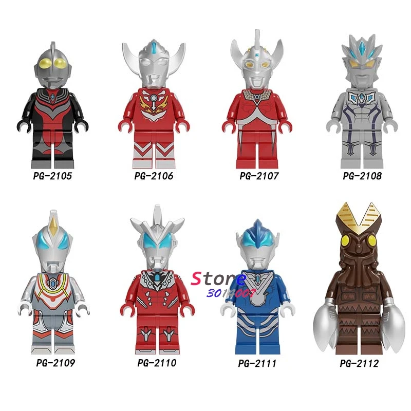50pcs Cartoon Movie Series Ultraman Mickey Pretty Duck Daisy Little fairy Toy Story Buzz Lightyear Building Blocks for children
50pcs Cartoon Movie Series Ultraman Mickey Pretty Duck Daisy Little fairy Toy Story Buzz Lightyear Building Blocks for children