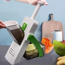 Multifunctional Vegetable Cutter Household Manual Chopper Adjustable Grater Vegetable Fruit Shredder Slicer Cutter Kitchen Tool Multifunctional Vegetable Cutter Household Manual Chopper Adjustable Grater Vegetable Fruit Shredder Slicer Cutter Kitchen Tool