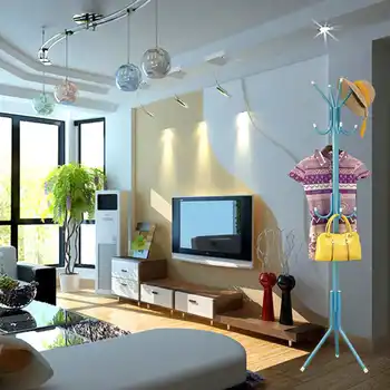 4 colors 12 Hooks Tube Assembled Metal Hangers Hat Display Floor Standing Coat Rack Clothes Hanger Bedroom Clothing Organizer
4 colors 12 Hooks Tube Assembled Metal Hangers Hat Display Floor Standing Coat Rack Clothes Hanger Bedroom Clothing Organizer