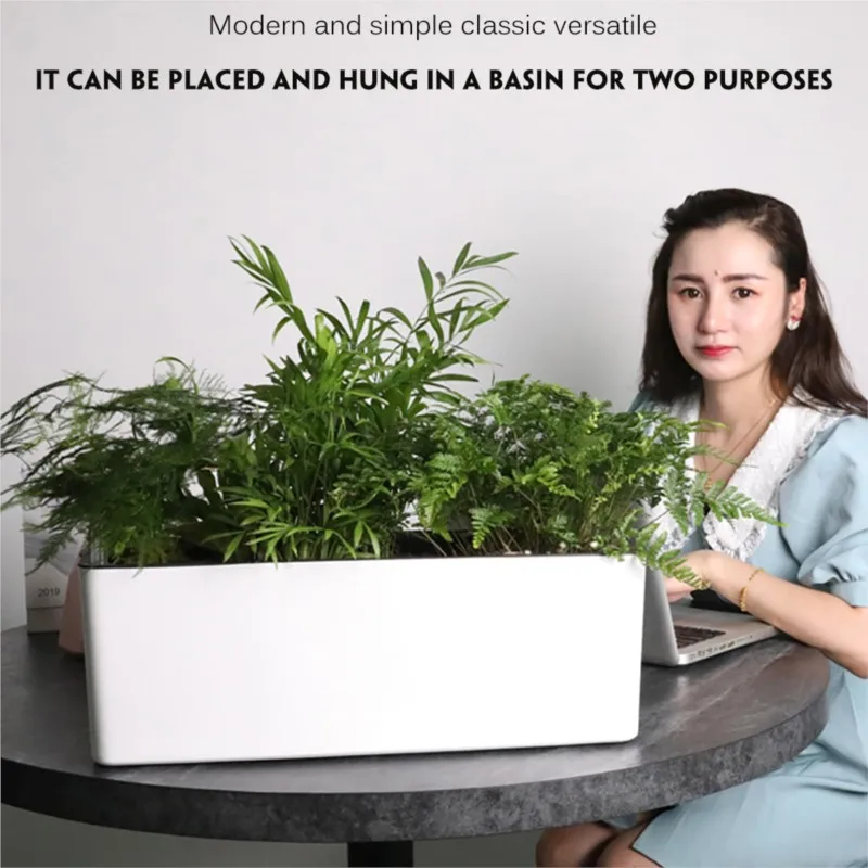 Прямоугольный Рабочий стол для офиса, гостиницы, автоматический поглощающий воду цветочный горшок, автоматический Стандартный прямоугольный цветочный горшок 
Прямоугольный Рабочий стол для офиса, гостиницы, автоматический поглощающий воду цветочный горшок, автоматический Стандартный прямоугольный цветочный горшок