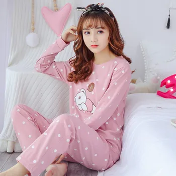 2020 Spring New Arrival Stylish Pajama Sets For Women Thin Cotton Summer Casual Pyjamas Loose Comfort Sleepwear Woman's Pijama
2020 Spring New Arrival Stylish Pajama Sets For Women Thin Cotton Summer Casual Pyjamas Loose Comfort Sleepwear Woman's Pijama