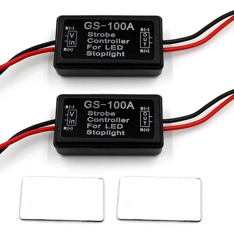 2pcs Car Auto Flash Strobe Module Controllers Box Stoplight LED Brake Stop Light Cars Lights Accessories
2pcs Car Auto Flash Strobe Module Controllers Box Stoplight LED Brake Stop Light Cars Lights Accessories