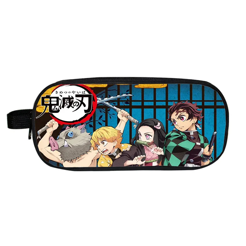 Demon Slayer: Kimetsu no Yaiba Large Pencil Bag Anime Small School Bags Nylon Organizer for Cosmetics Zipper Makeup Pouch
Demon Slayer: Kimetsu no Yaiba Large Pencil Bag Anime Small School Bags Nylon Organizer for Cosmetics Zipper Makeup Pouch