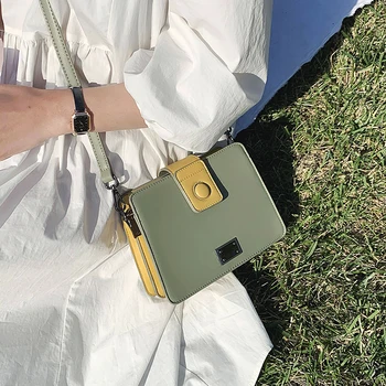 Fashion Women's Bag 2020 New Hit Color Shoulder Small Square Bag Summer Fresh And Wild Diagonal Girl Bag Tide Messenger Lady Bag
Fashion Women's Bag 2020 New Hit Color Shoulder Small Square Bag Summer Fresh And Wild Diagonal Girl Bag Tide Messenger Lady Bag