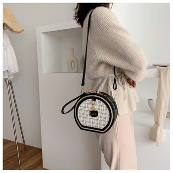 Women's Bags 2020 New Small yuan bao Fashion Cotton over-the-Shoulder Bag Mini Bag
Women's Bags 2020 New Small yuan bao Fashion Cotton over-the-Shoulder Bag Mini Bag