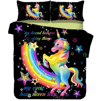 Animal Color unicorn pattern Quilt cover bedding 3d printing home textile Bedding Set pillowcase be07
Animal Color unicorn pattern Quilt cover bedding 3d printing home textile Bedding Set pillowcase be07